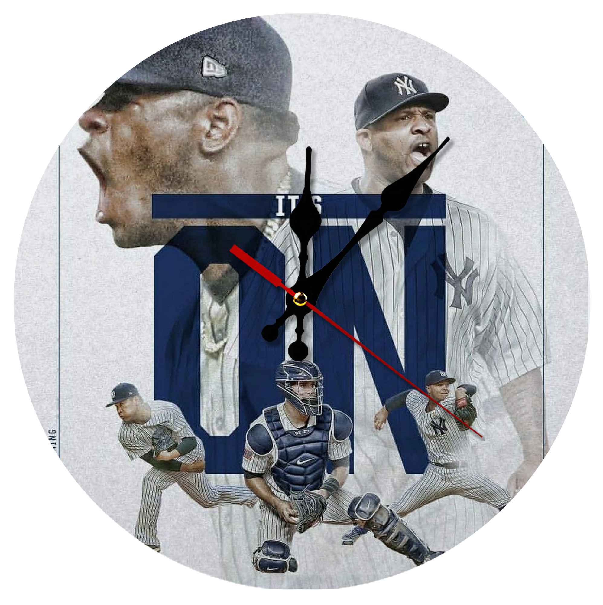 CC Sabatnia 16 Silent Round Wall Clock – Modern & Stylish DIY Design, Durable Wood Construction, Easy To Install – Perfect For Office, Bedroom, Living Room, And More